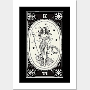 Themis Tarot Card Astrology Occult Mystical Posters and Art